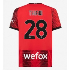 AC Milan Malick Thiaw #28 Hemmatröja 2023-24 Korta ärmar